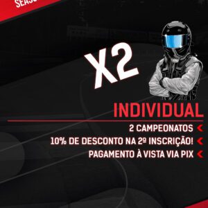 PROMO - Combo Piloto 2 campeonatos - PIX