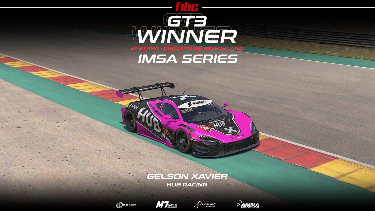 Imsa Rafa Racing CriaPubli IMSA Series: Rafa Souza (GTP) e Gelson Xavier (GT3) vencem em ...