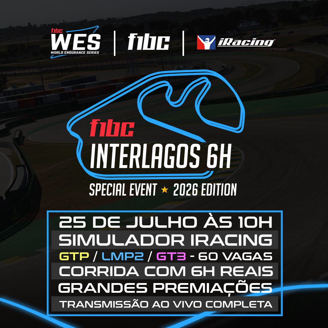 # F1BC Interlagos 6h 2026